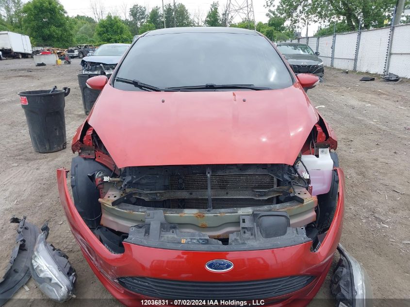 2019 Ford Fiesta Se VIN: 3FADP4EJ3KM125277 Lot: 12036831