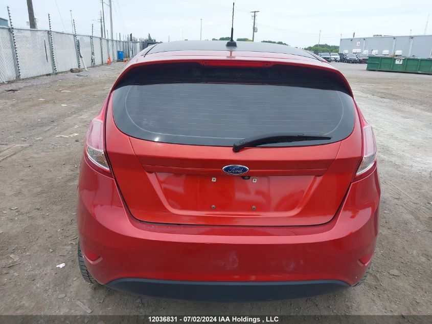 2019 Ford Fiesta Se VIN: 3FADP4EJ3KM125277 Lot: 12036831