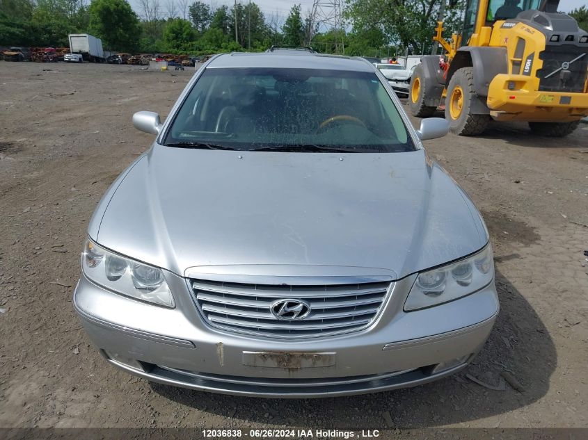 2007 Hyundai Azera VIN: KMHFC46F27A221216 Lot: 12036838