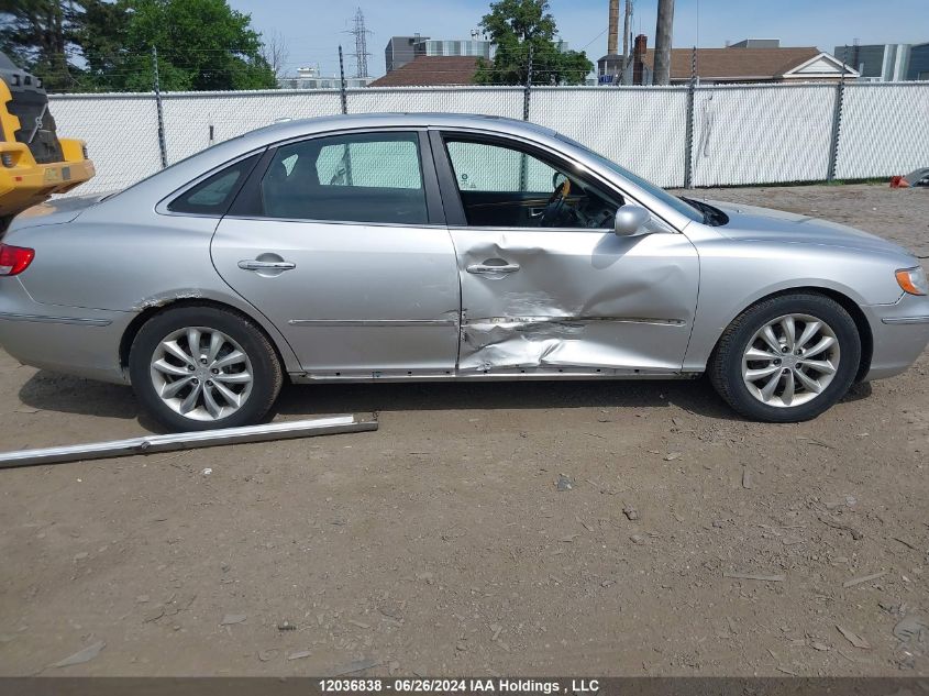 2007 Hyundai Azera VIN: KMHFC46F27A221216 Lot: 12036838