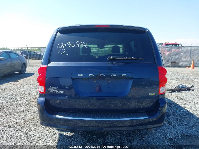 2012 Dodge Grand Caravan Se/Sxt VIN: 2C4RDGBG7CR246536 Lot: 12036842