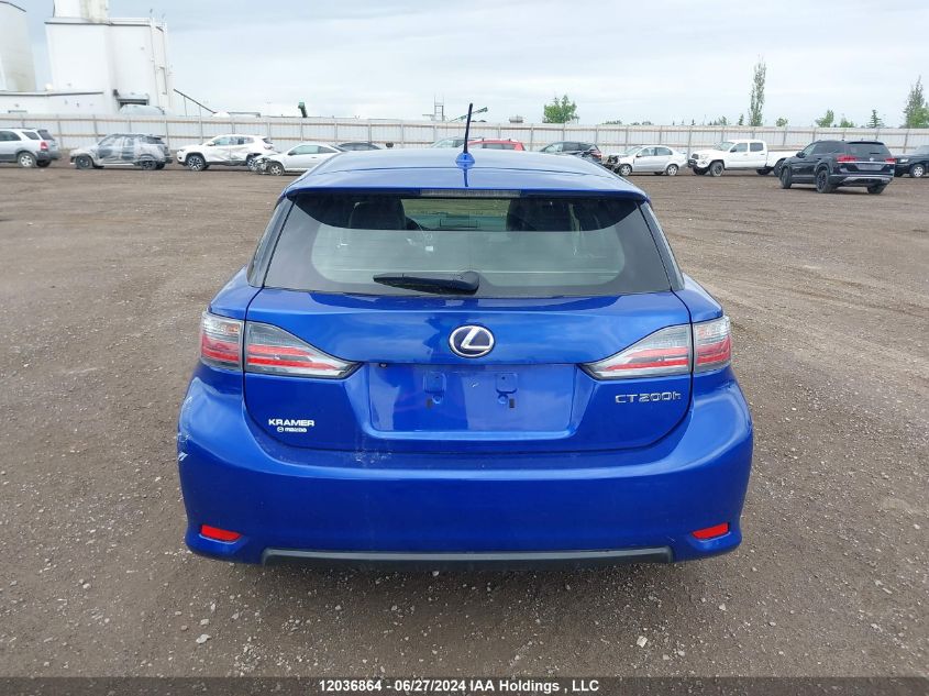 2012 Lexus Ct 200H VIN: JTHKD5BH3C2095917 Lot: 12036864