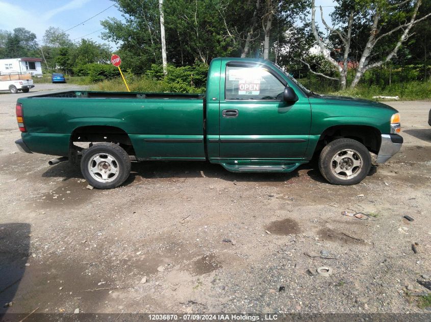 1999 GMC New Sierra 1500 VIN: 1GTEC14W9XE518137 Lot: 12036870