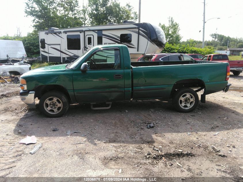 1999 GMC New Sierra 1500 VIN: 1GTEC14W9XE518137 Lot: 12036870