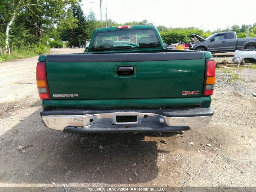 1999 GMC New Sierra 1500 VIN: 1GTEC14W9XE518137 Lot: 12036870