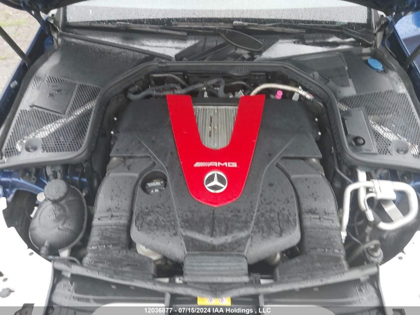 2017 Mercedes-Benz C Class VIN: 55SWF6EB4HU222901 Lot: 12036877