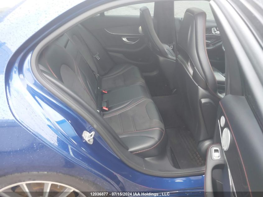 2017 Mercedes-Benz C Class VIN: 55SWF6EB4HU222901 Lot: 12036877