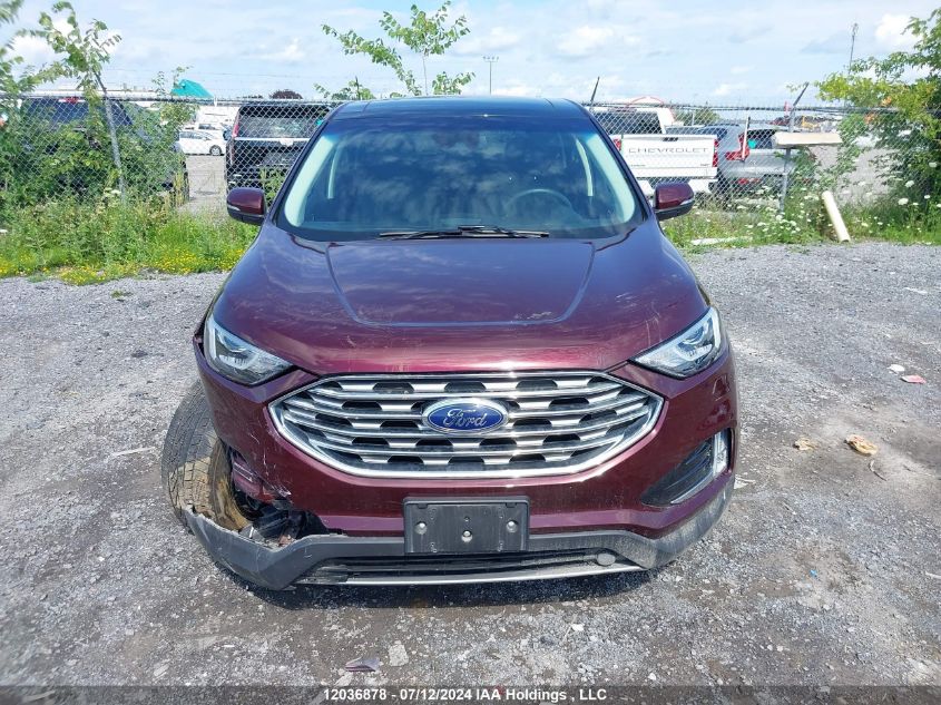2019 Ford Edge VIN: 2FMPK4K97KBB28907 Lot: 12036878