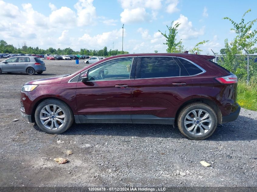 2019 Ford Edge VIN: 2FMPK4K97KBB28907 Lot: 12036878