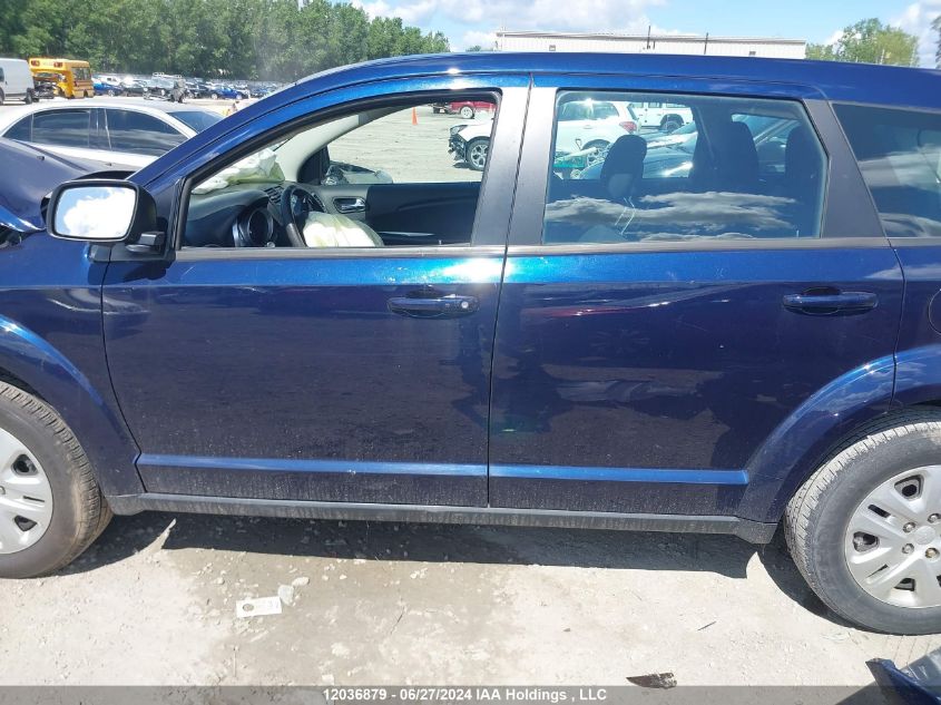 2017 Dodge Journey Cvp/Se VIN: 3C4PDCAB7HT563498 Lot: 12036879