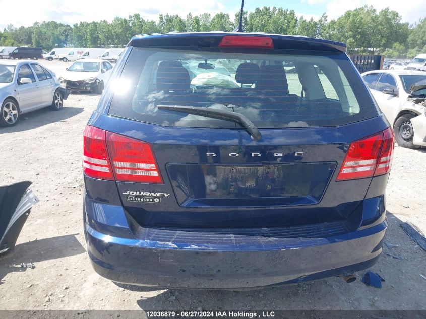 2017 Dodge Journey Cvp/Se VIN: 3C4PDCAB7HT563498 Lot: 12036879