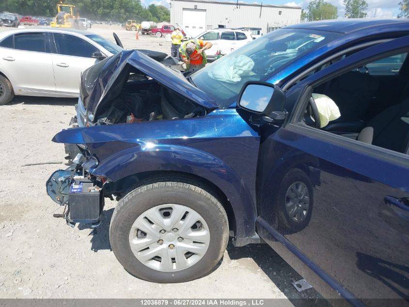 2017 Dodge Journey Cvp/Se VIN: 3C4PDCAB7HT563498 Lot: 12036879