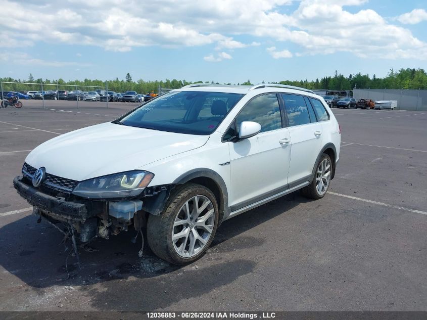 2017 Volkswagen Golf Alltrack VIN: 3VWH17AU6HM507811 Lot: 12036883