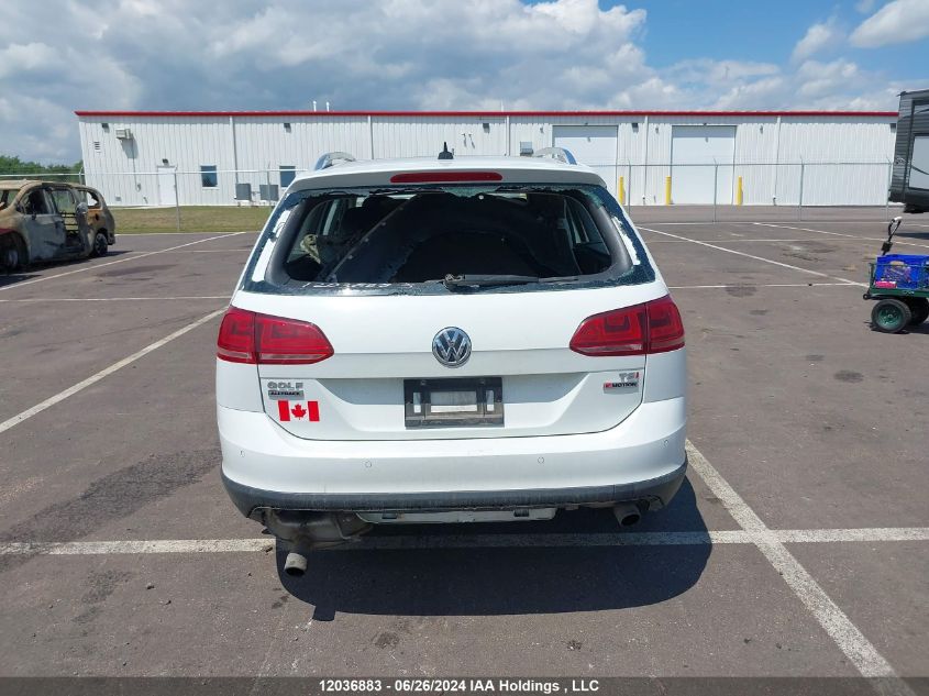 2017 Volkswagen Golf Alltrack VIN: 3VWH17AU6HM507811 Lot: 12036883