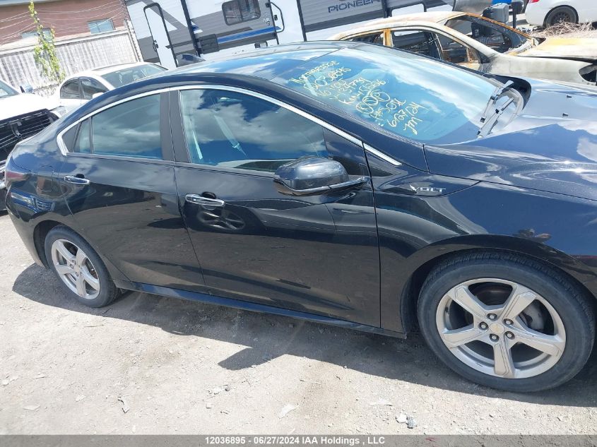 2016 Chevrolet Volt Lt VIN: 1G1RA6S56GU134734 Lot: 12036895