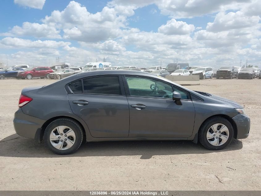 2013 Honda Civic Sdn VIN: 2HGFB2F45DH019432 Lot: 12036896