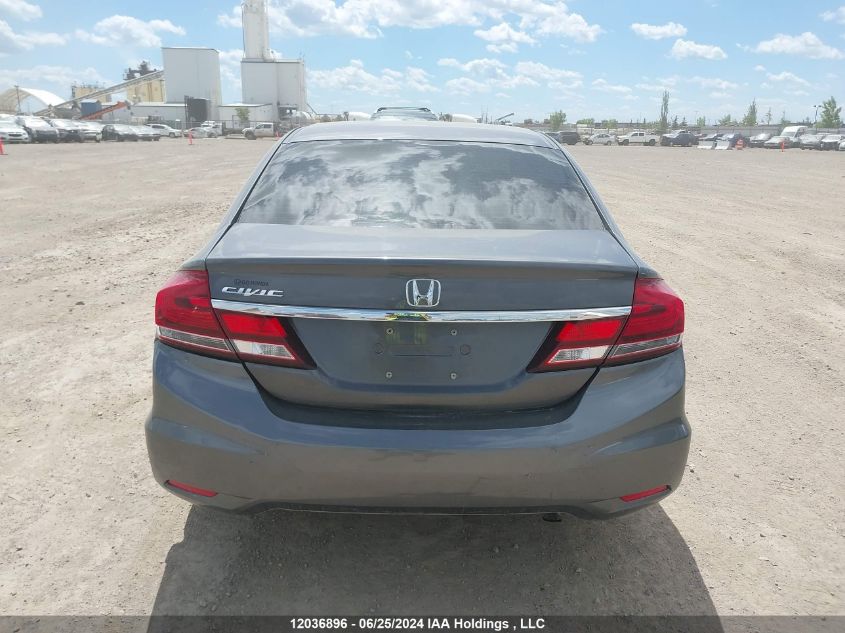 2013 Honda Civic Sdn VIN: 2HGFB2F45DH019432 Lot: 12036896