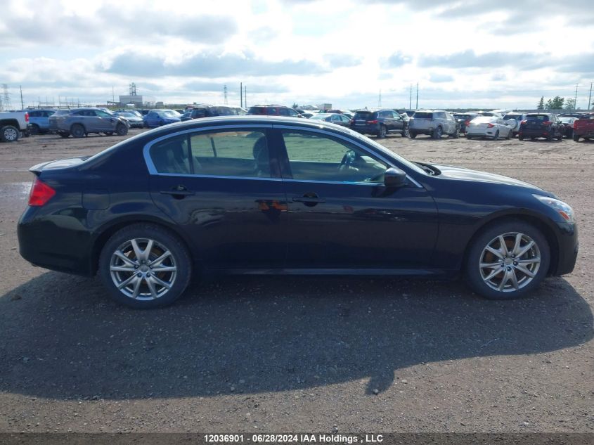 2013 Infiniti G37 Sedan VIN: JN1CV6AR9DM350792 Lot: 12036901