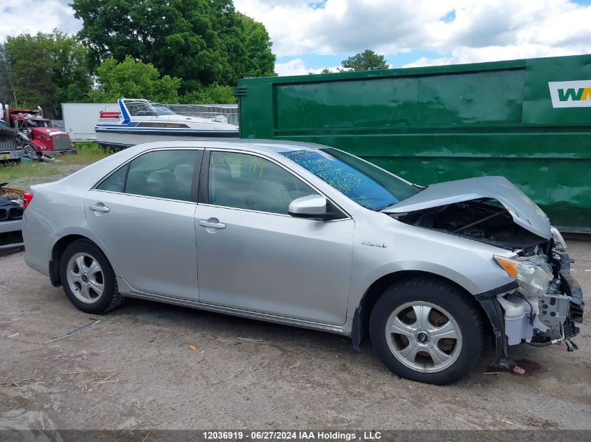 2012 Toyota Camry Hybrid Le/Xle VIN: 4T1BD1FK2CU026474 Lot: 12036919