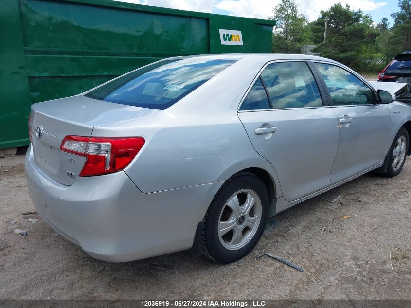 2012 Toyota Camry Hybrid Le/Xle VIN: 4T1BD1FK2CU026474 Lot: 12036919