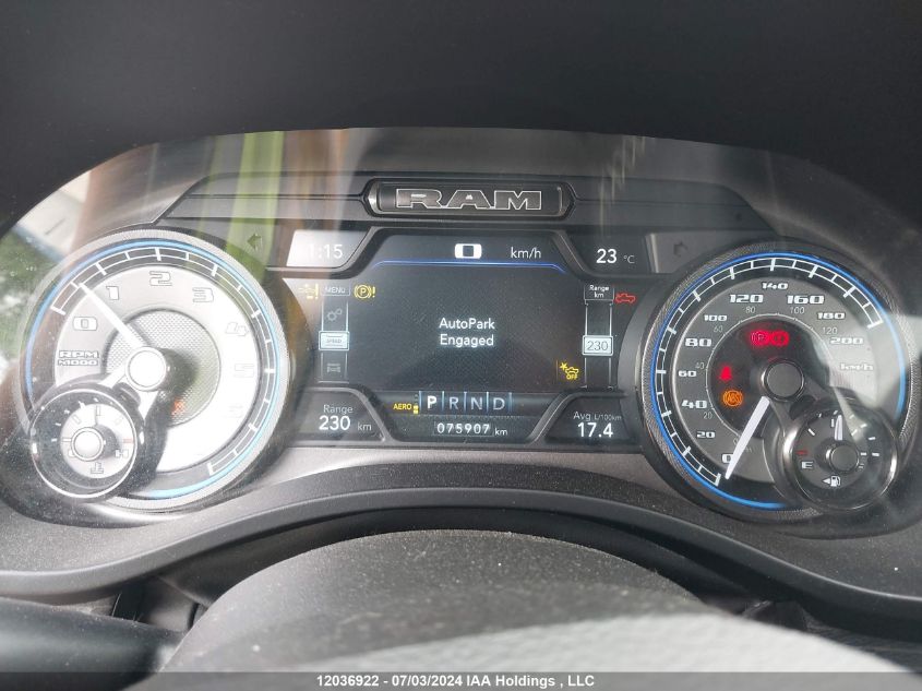 2022 Ram 1500 Limited VIN: 1C6SRFHT8NN447032 Lot: 12036922