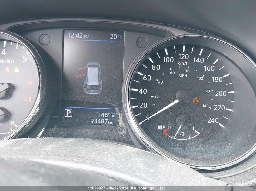 2018 Nissan Rogue Sv/Sl VIN: 5N1AT2MV2JC825448 Lot: 12036927