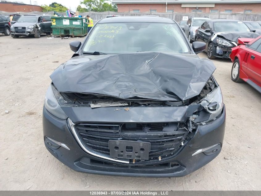 2018 Mazda Mazda3 Sport VIN: 3MZBN1M31JM221008 Lot: 12036943