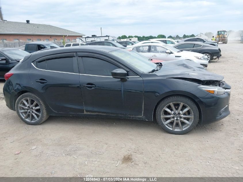 2018 Mazda Mazda3 Sport VIN: 3MZBN1M31JM221008 Lot: 12036943