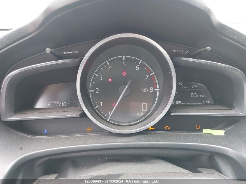 2018 Mazda Mazda3 Sport VIN: 3MZBN1M31JM221008 Lot: 12036943