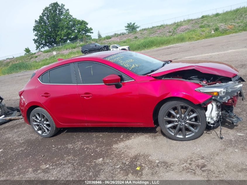 2018 Mazda Mazda3 Sport VIN: 3MZBN1M36JM224258 Lot: 12036946