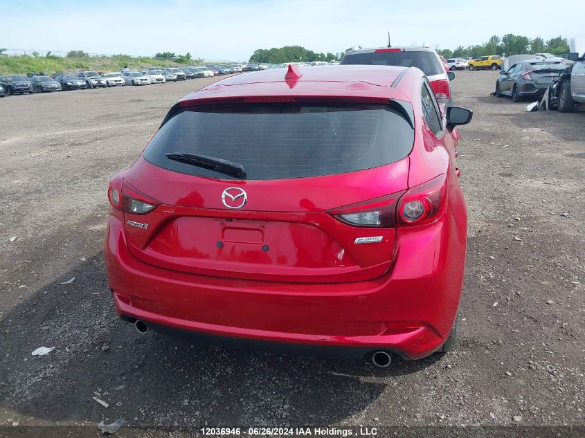 2018 Mazda Mazda3 Sport VIN: 3MZBN1M36JM224258 Lot: 12036946