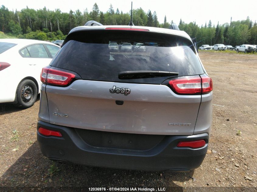 2018 Jeep Cherokee Sport VIN: 1C4PJMAB6JD592548 Lot: 12036976