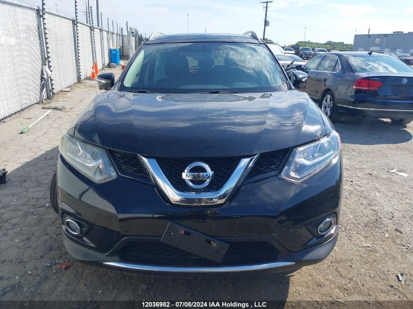 2014 Nissan Rogue VIN: 5N1AT2MV4EC758115 Lot: 12036982