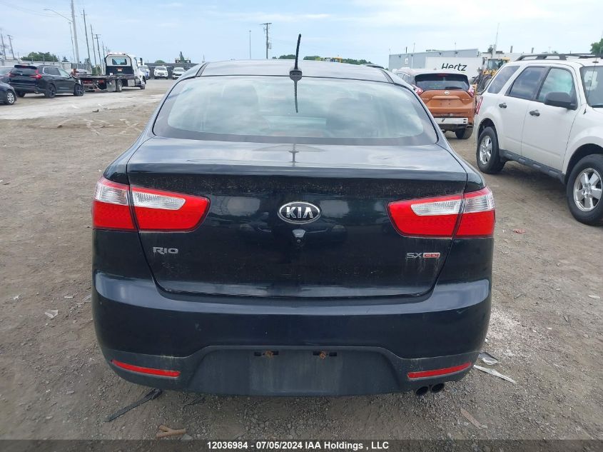 2014 Kia Rio VIN: KNADN4A38E6393377 Lot: 12036984