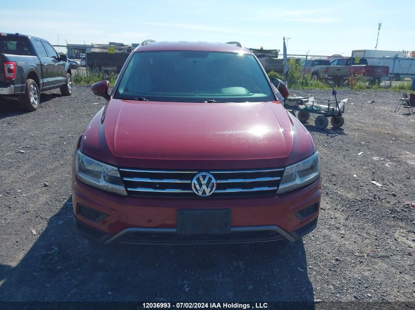 2019 Volkswagen Tiguan S VIN: 3VV0B7AX8KM149370 Lot: 12036993