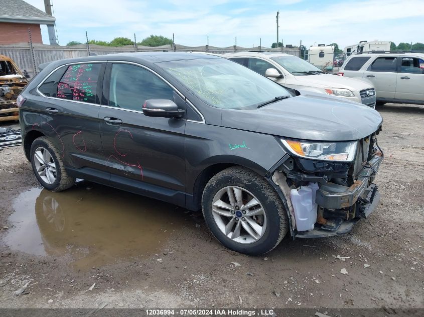 2016 Ford Edge Sel VIN: 2FMPK4J9XGBB00995 Lot: 12036994