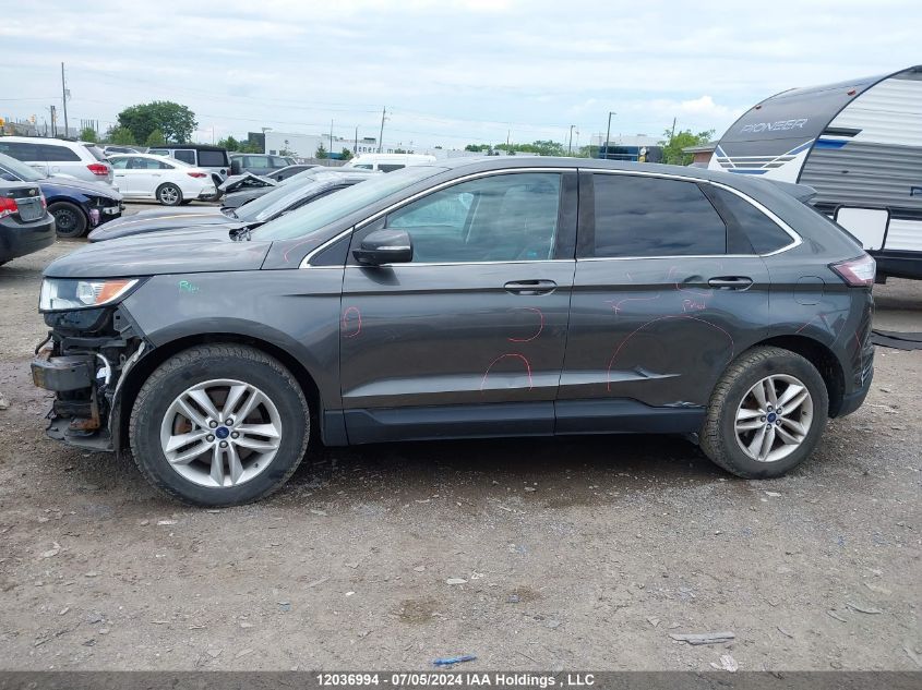 2016 Ford Edge Sel VIN: 2FMPK4J9XGBB00995 Lot: 12036994