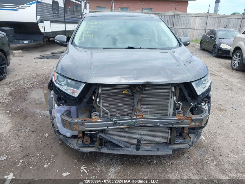 2016 Ford Edge Sel VIN: 2FMPK4J9XGBB00995 Lot: 12036994