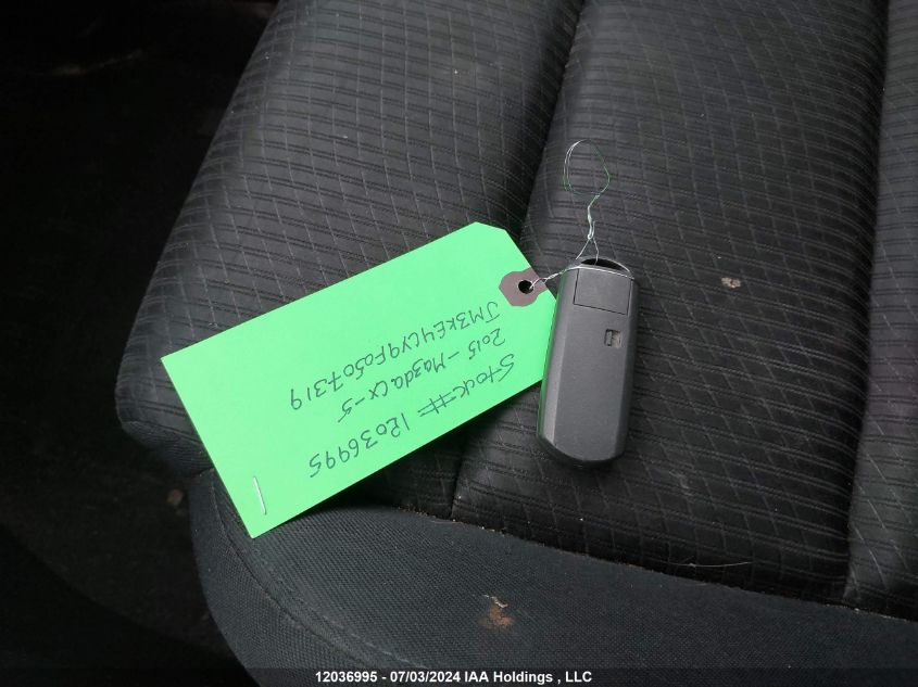 2015 Mazda Cx-5 VIN: JM3KE4CY9F0507319 Lot: 12036995