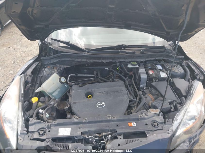 2010 Mazda Mazda3 VIN: JM1BL1SFXA1237551 Lot: 12037008