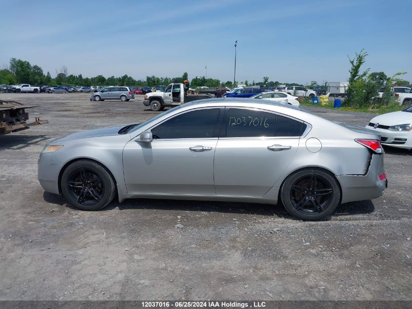 2010 Acura Tl VIN: 19UUA9F56AA800871 Lot: 12037016