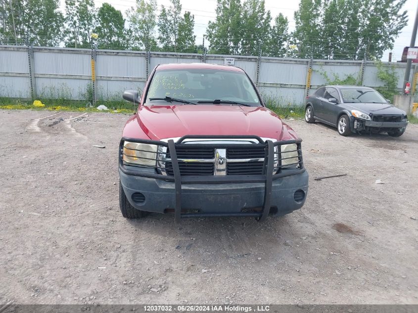 2006 Dodge Dakota Quad/St VIN: 1D7HW28K06S539627 Lot: 12037032