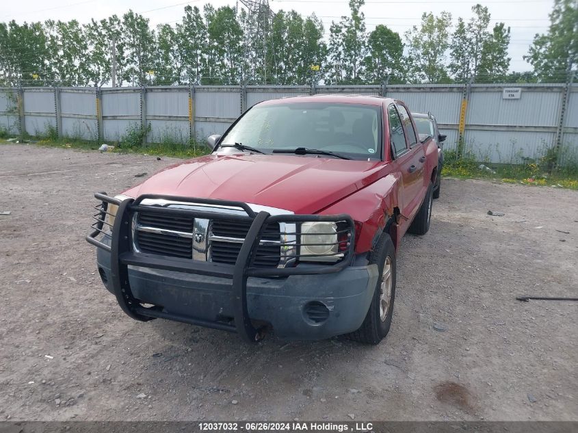 2006 Dodge Dakota Quad/St VIN: 1D7HW28K06S539627 Lot: 12037032