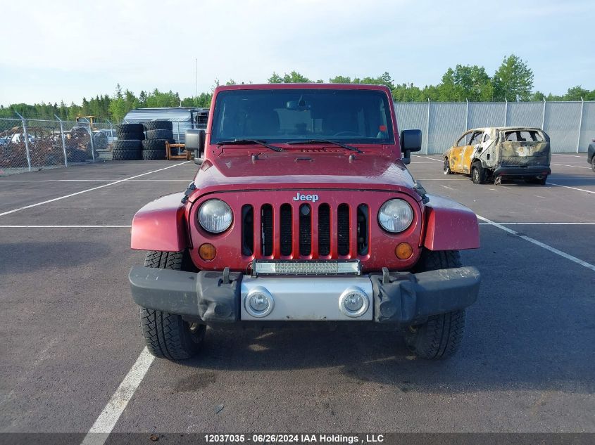 2013 Jeep Wrangler Unlimited Sahara VIN: 1C4BJWEG8DL604589 Lot: 12037035