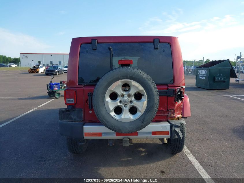 2013 Jeep Wrangler Unlimited Sahara VIN: 1C4BJWEG8DL604589 Lot: 12037035