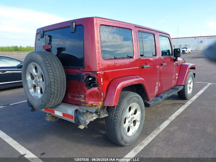 2013 Jeep Wrangler Unlimited Sahara VIN: 1C4BJWEG8DL604589 Lot: 12037035