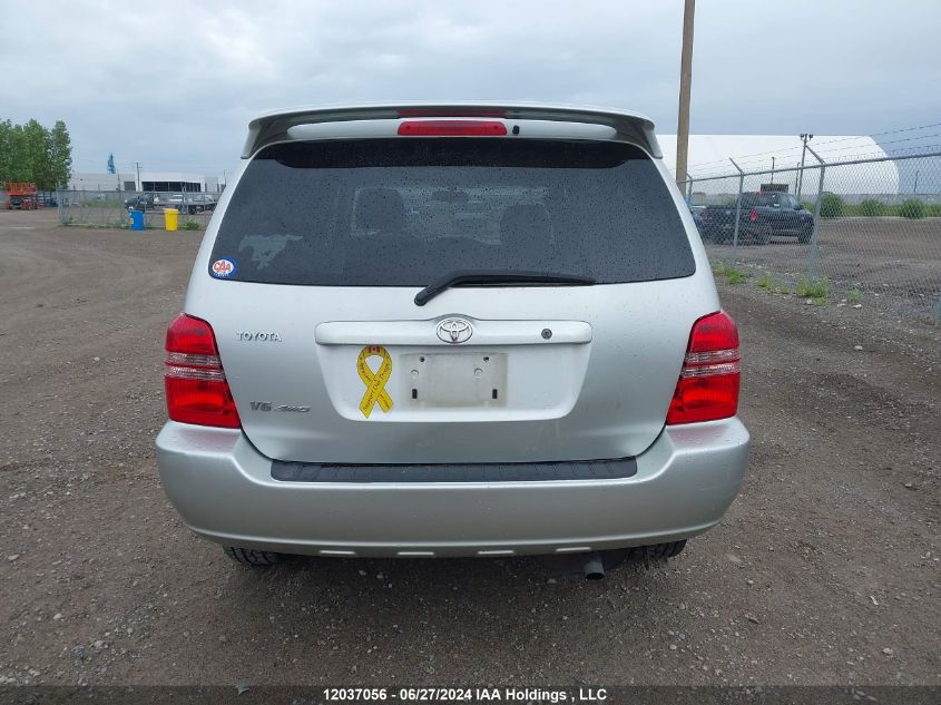 2002 Toyota Highlander Limited VIN: JTEHF21A720071408 Lot: 12037056