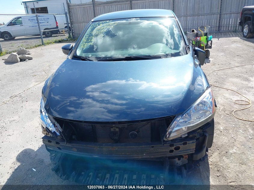 2015 Nissan Sentra S/Sv/Sr/Sl VIN: 3N1AB7AP6FL662182 Lot: 12037063