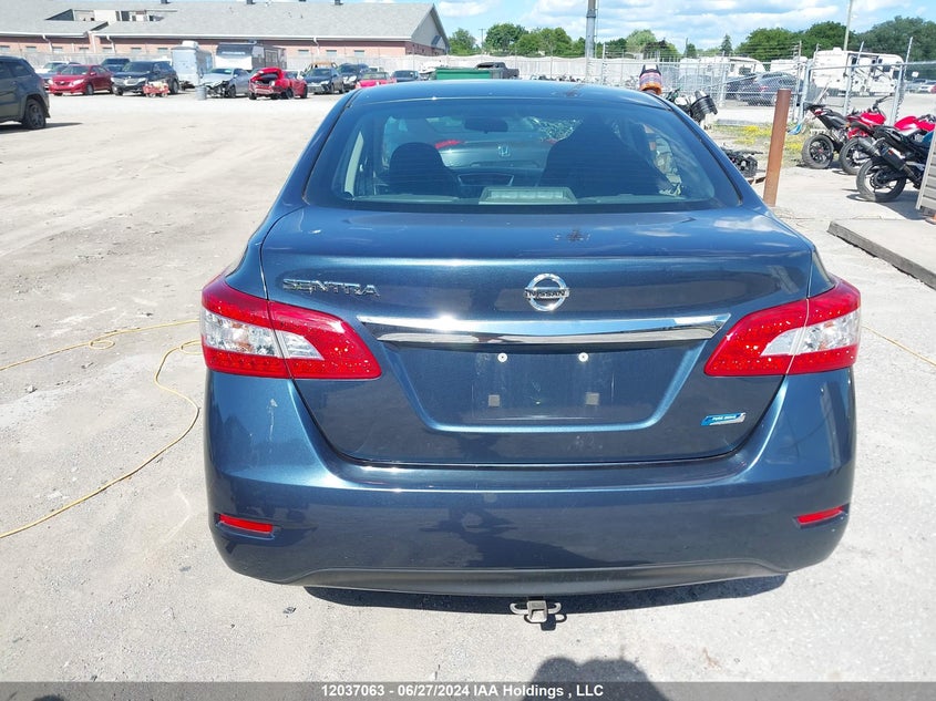 2015 Nissan Sentra S/Sv/Sr/Sl VIN: 3N1AB7AP6FL662182 Lot: 12037063