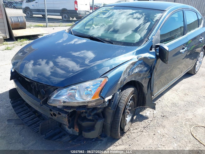 2015 Nissan Sentra S/Sv/Sr/Sl VIN: 3N1AB7AP6FL662182 Lot: 12037063